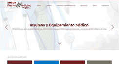 Desktop Screenshot of emsur.com.ar